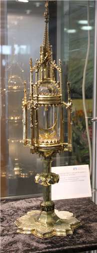 Die Monstranz aus dem Jahr 1400 gilt als zweitälteste in Deutschland.