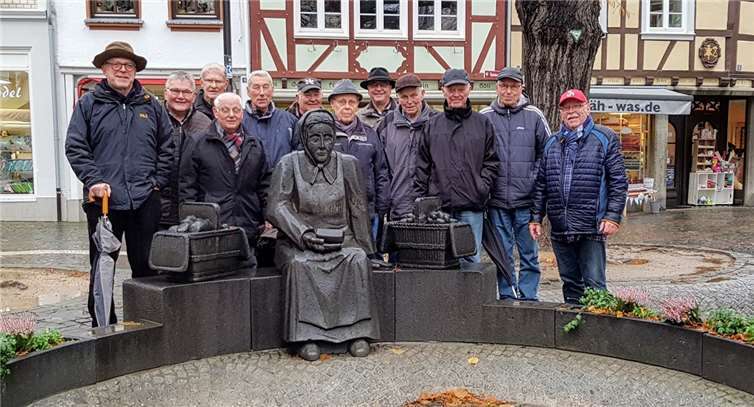 Die Montagswanderer kehrten nach Linz zurück, da ihnen das Wetter im letzten Jahr einen Strich durch die Rechnung gemacht hatte. Foto: privat