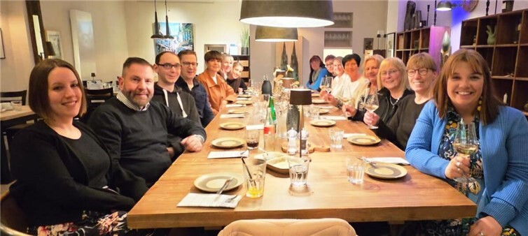 Die Moses AG würdigte alle Jubilare mit großer Wertschätzung und Dankbarkeit.  Foto: privat