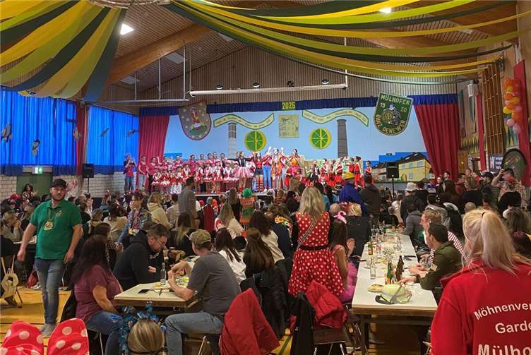 Die Mülhofener Karnevalsgesellschaft hatte für die Kleinsten die Bühne bereitet.Foto: privat