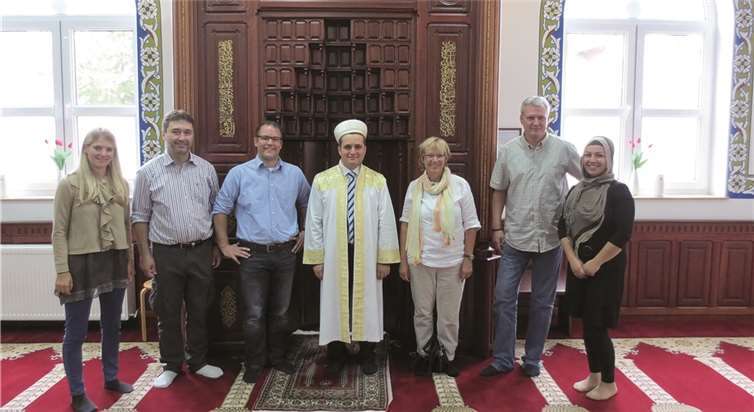 Die Mülhofener Moschee empfing die Bodelschwingh-Grundschule.privat
