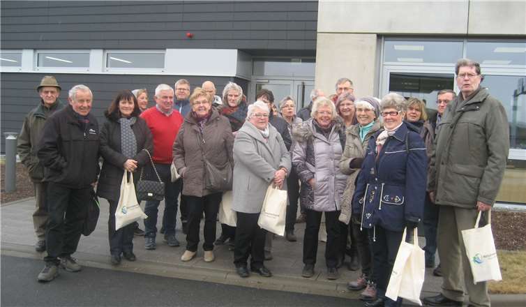 Die Mülldeponie Eiterköpfe besichtigten 27 Vereinsmitglieder.privat