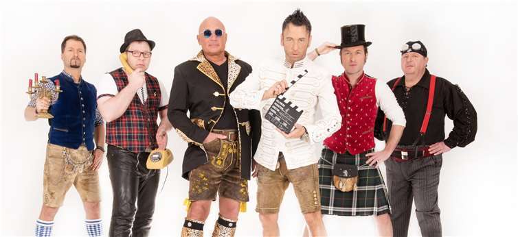 Die „Münchner Zwietracht - die populärste Oktoberfestband der Welt“.Foto: privat