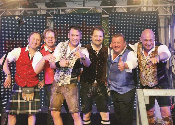 Die Münchner Zwietracht kommt nach 2015 und 2017wieder aufs Gambrinusfest. Foto: Heinrich Schulte