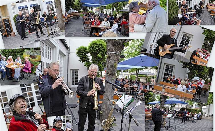 Die Musik-Bands „Big Band Duo“ und „New Jazz Cats“spielen auf.privat