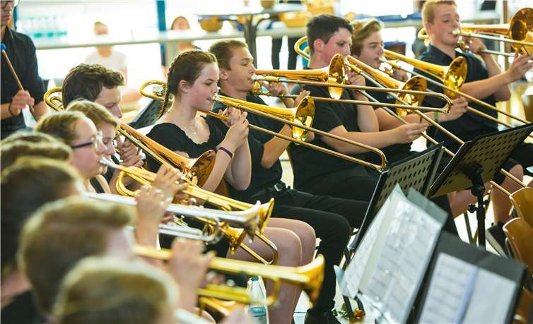 Die Musikensembles der Schule gestalteten die Feier mit. Fotos: Goethe-Gymnasium Bad Ems
