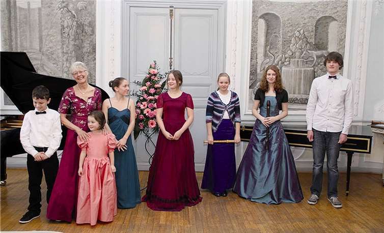 Die Musiker wurden für ihre Darbietungen mit lang anhaltendem Applaus belohnt. Privat