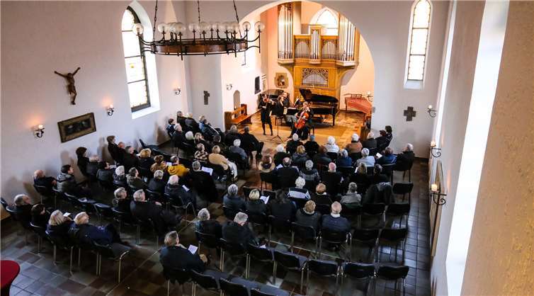 Die Musikerinnen ließen die Zuhörer an wunderschönen, klangvollen Melodien teilhaben.