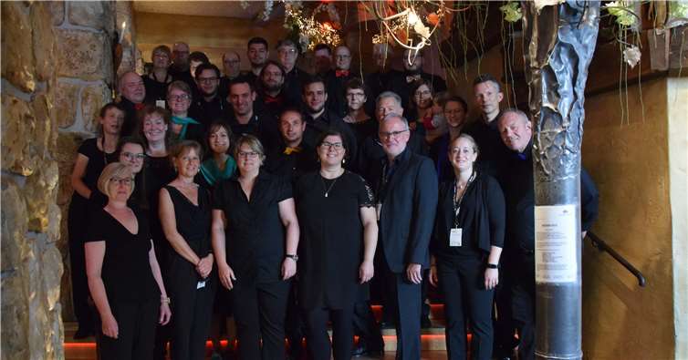 Die Musikfreunde Fidelia Wormersdorf traten in der Kategorie 4 an.