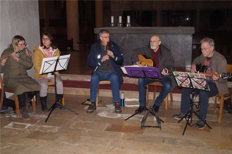 Die Musikgruppe „Spirit“ wird wieder bei der Gebetsstunde für den Frieden spielen.Foto: TH. Schneider