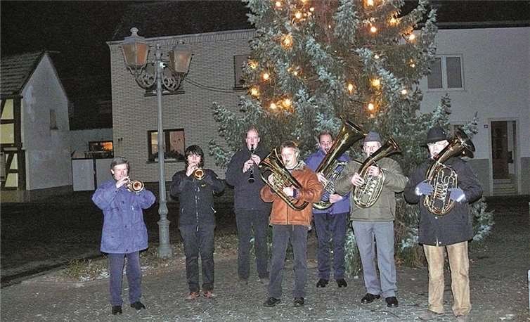 Die Musikkapelle Dernau möchte auch dieses Jahr wieder an Heiligabend weihnachtliche Stimmung verbreiten.privat