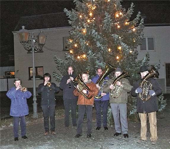 Die Musikkapelle Dernau wird die Bürger von Marienthal und Dernau auf das Weihnachtsfest einstimmen. privat