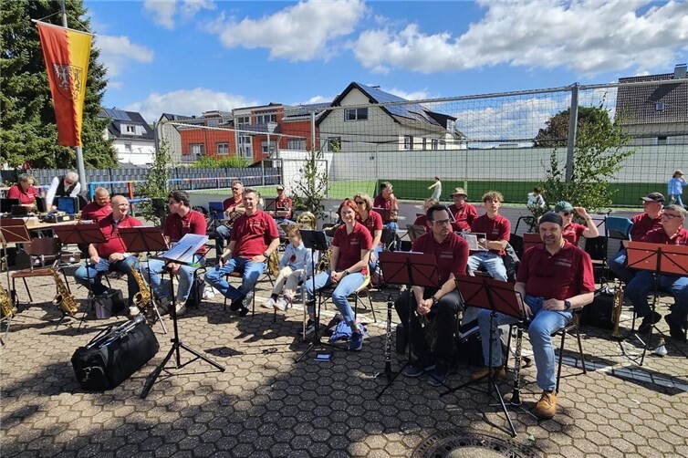 Die Musikvereinigung BNA beim Aloisiusfest