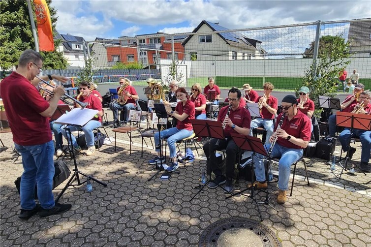 Die Musikvereinigung BNA beim Aloisiusfest
