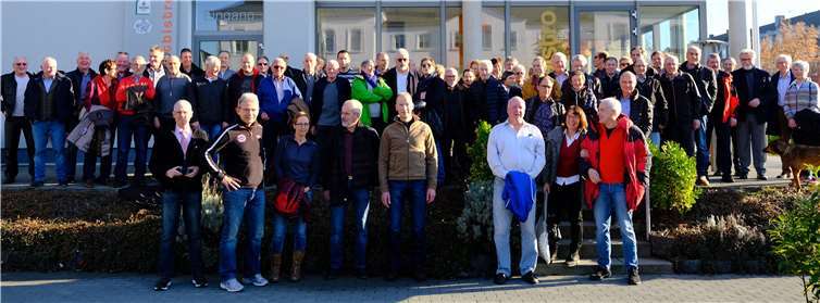 Die NLCler am Foodhotel in Neuwied. Foto: Dietrich Rockenfeller