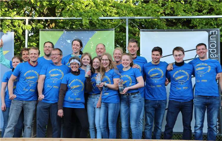 Die NRG war gut vertreten und startete bei der Europäische RheinRegatta 2019 in drei Bootsklassen.Foto: privat