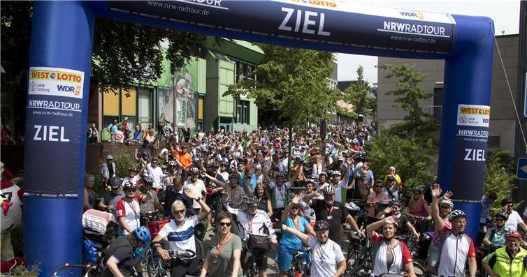 Die NRW-Radtour 2017.Bernd Hegert/NRW-Stiftung
