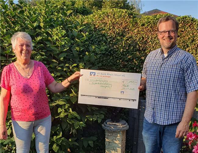 Die Nachbarschaft Rauschermühle Plaidt hat 150 Euro für die Kinderkrebsstation im Kemperhof in Koblenz gespendet. Foto: privat