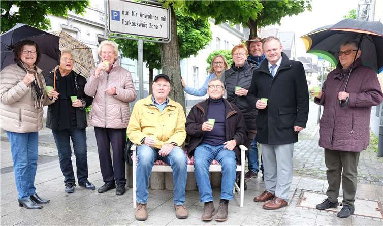 Die Nachbarschaft in der Innenstadt freut sich über die Tatsache, dass sie ihre Freizeit in noch angenehmerer Atmosphäre verbringen kann.Foto: privat