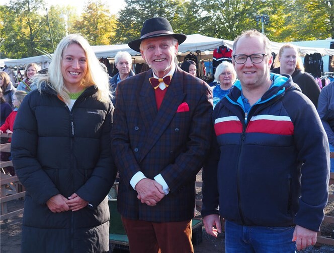 Die Nachfolger von Uwe Sabrina und René Zäck mit Uwe Stefener. Fotos: BS