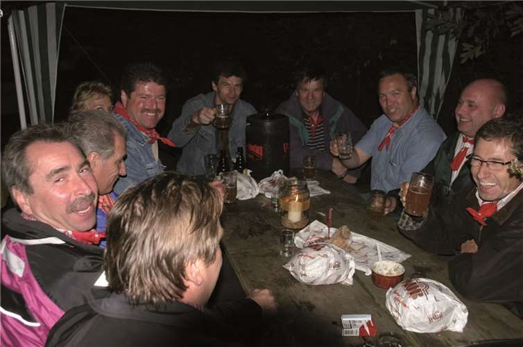 Die Nacht der Vulkane zeigt jedes Mal rege Beteiligung der Bewohner. Privat