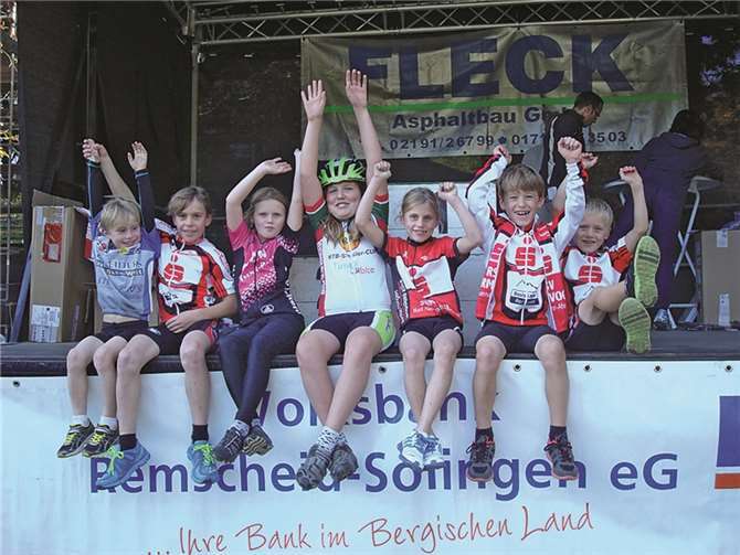 Die Nachwuchsfahrer wurden beim beliebten NRW-Cup in vielerlei Hinsicht gefordert.privat