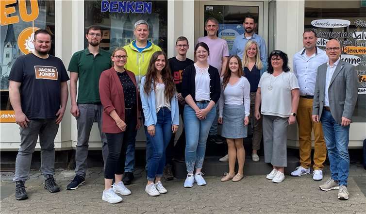 Die Nachwuchsführungskräfte trafen sich zur Auftaktveranstaltung ihres zweijährigen Programms in der VereinsMYerei.  Foto: Jasmin Alter/ Stadt Mayen