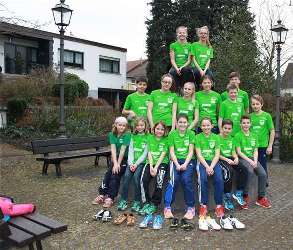 Die Nachwuchsleichtathleten können auf ein erfolgreiches Jahr zurückblicken. privat