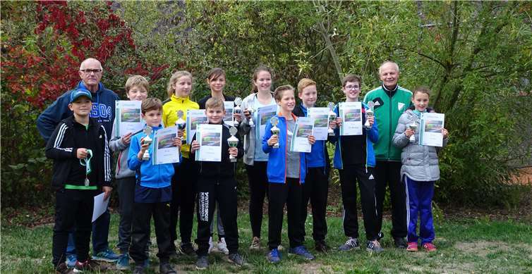 Die Nachwuchssportler stellten im Rahmen der Vereinsmeisterschaften ihr Können unter Beweis. privat