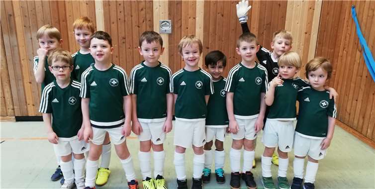 Die Namedyer Bambinis zeigten eine geschlossene MannschaftsleistungFoto: privat