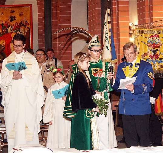 Die Narrenmesse und die Schlüsselübergabe waren erneut eine richtig runde Sache.