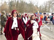 Die Narrenschwadron von ihrer Lieblichkeit Prinzessin Nicole hat gesiegt. Sie ve...