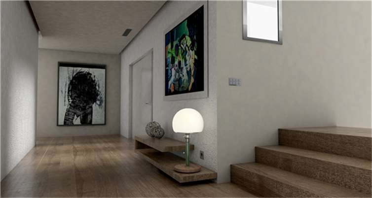 Die Natur ist der Star dieser Wohnung: Wunderschöner Holzfußboden mit passendem Regal. Foto: pixabay.com © PIRO4D (CC0 Creative Commons)