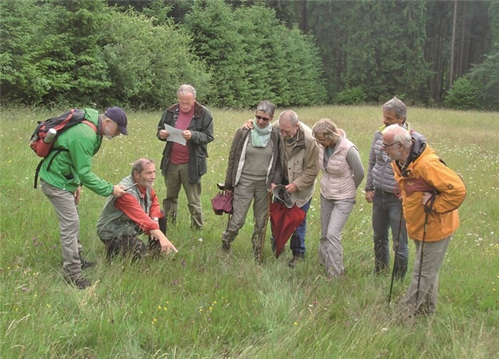Die Natur rund um die Nürburg wurde ausgiebig erkundet. privat