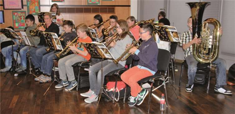 Die Neigungsgruppe der Orientierungsstufe u.a. im Fach Musik präsentiert sich am 27. Januar im Ratssaal. privat