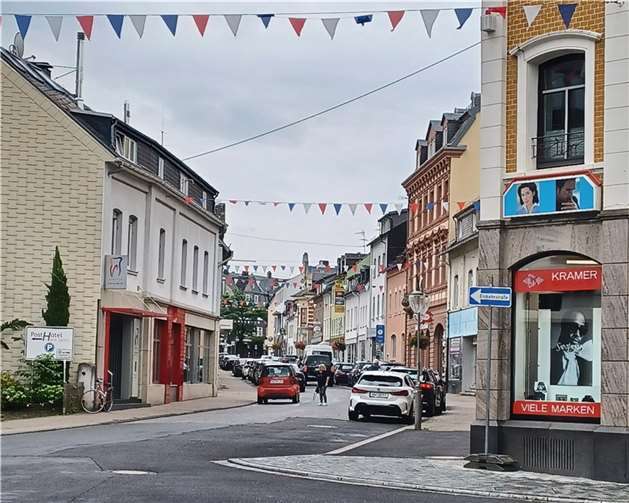 Die Neugestaltung der Bahnhofstraße in Montabaur geht auf die letzte Etappe.  Foto: Stadt Montabaur/Christina Weiß
