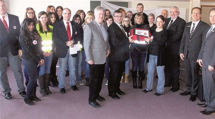 Die Neugründung des Schulsanitätsdienstes wurde in der Berufsbildenden Schule Mayen mit einer Auftaktveranstaltung gewürdigt.  Privat