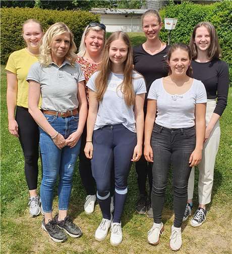 Die Neulinge im RVK-Präsidium. Anne Heuser (3. von links) wechselte innerhalb des Vorstands die Position. Foto: Uwe Lederer