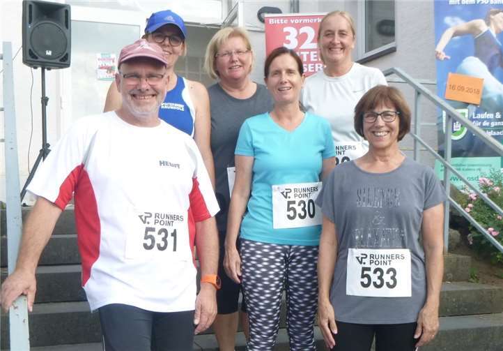 Die „Neulinge“ von links: Bernd Fuhrmann, Betreuerin Anja Schweitzer, Jutta Coppeland, Christine Bergmann, Adelheid Boes und Inge Eltgen-Bay.
