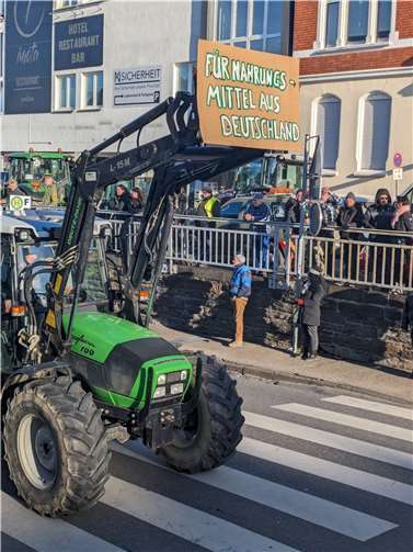 Die Neuwieder Christdemokraten unterstützen die Anliegen der Kundgebungsteilnehmer vollumfänglich.  Foto: Jan Petry