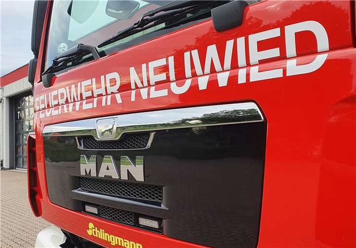 Die Neuwieder Feuerwehr war im Einsatz im Katastrophengebiet des Kreises Ahrweiler.Foto: FFW