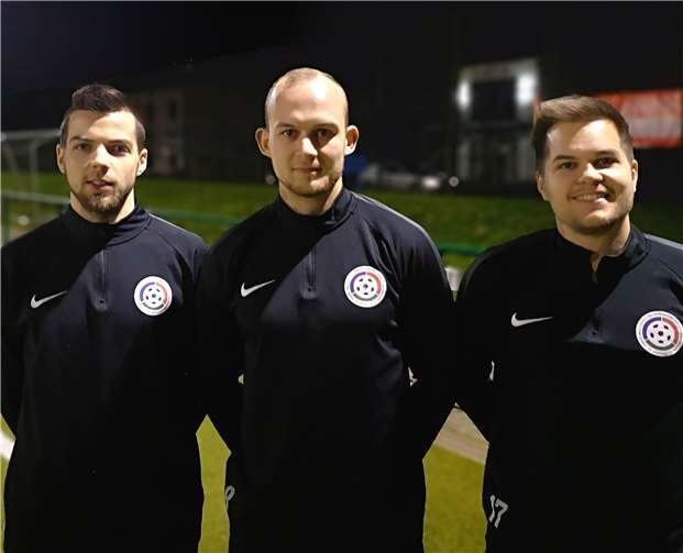 Die Neuzugänge. Von links: Tom Wolff, Florian Jacobs und Peter Schröder. Foto: privat