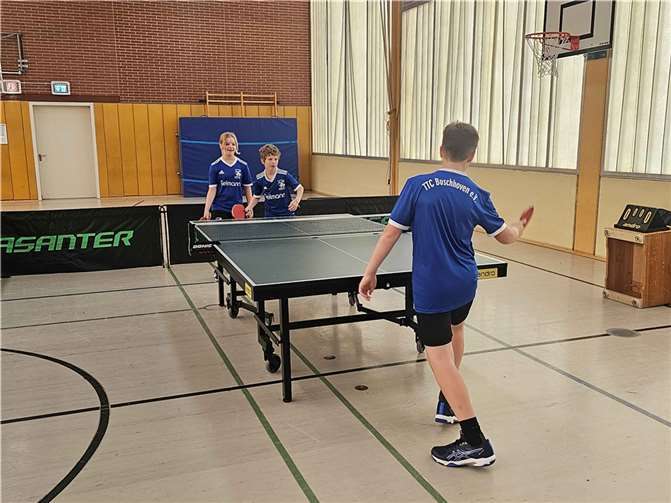 Die Neuzugänge des TTC Buschhoven sind noch dabei erste Erfahrungen im Meisterschaftskampf zu sammeln.  Foto: privat