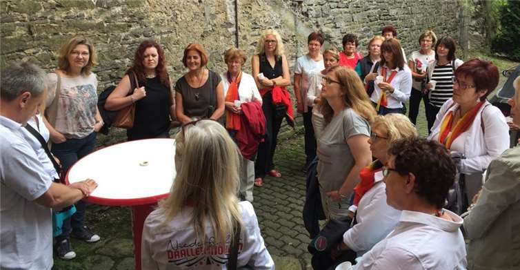 Die Niederfeller Draller - Möhnen besuchten das Koblenzer Fastnachtsmuseum.privat