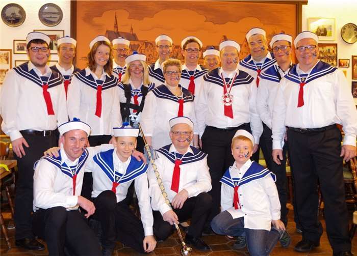 Die Niederwerther Nachedeijer heizten dem Saal mächtig ein!