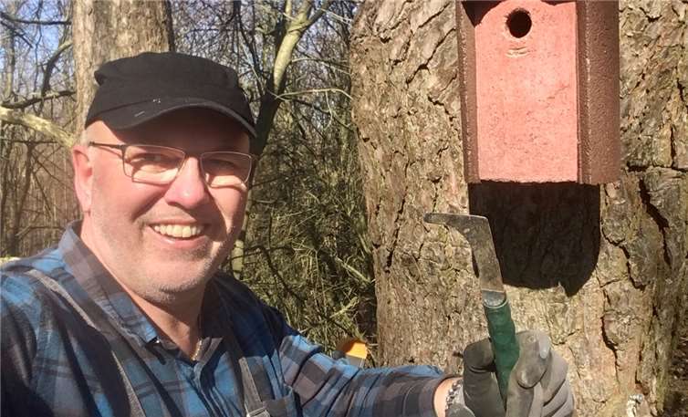 Die Nistkästen rund um Muscheid wurden gereinigt.Foto: privat