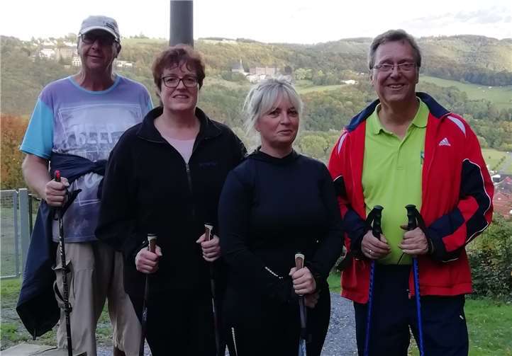 Die Nordic-Walking Gruppe trifft sich immer freitags. Foto: privat