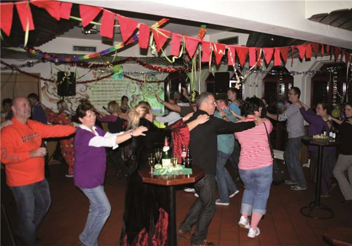 Die Oberfäller haben sichtlich Spaß.Privat