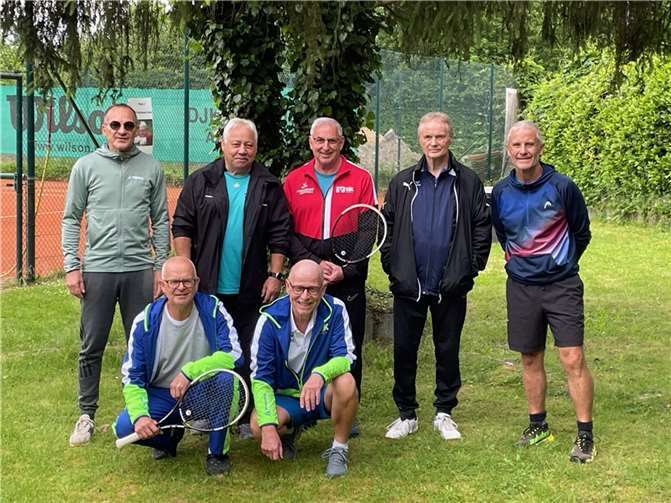 Die Oberliga-Mannschaft der Herren 65. Foto: privat