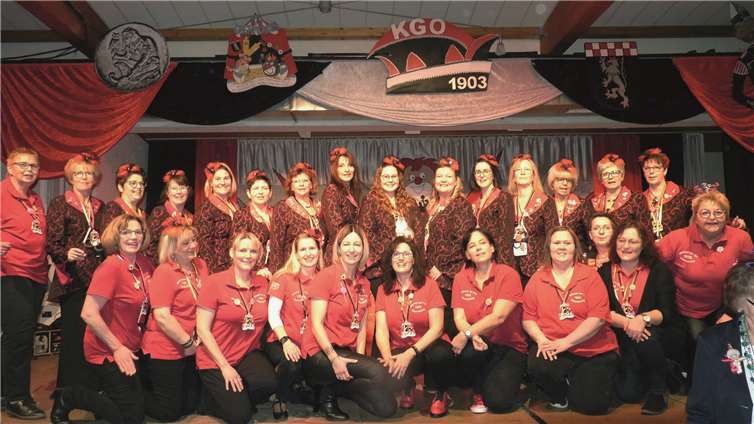 Die Obermendiger Möhnen hatten wieder einmal eine tolle Sitzung auf die Beine gestellt.Fotos: FRE